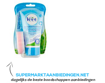 Veet In-shower ontharingscrème gev. huid aanbieding