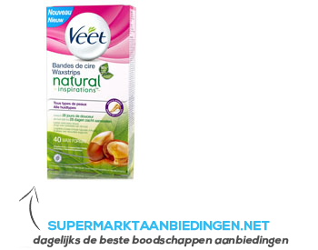 Veet Koude wasstrips naturals aanbieding