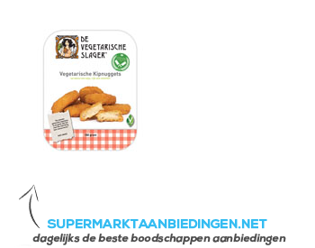 Vegetarische Slager Kip nuggets aanbieding