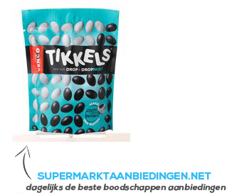 Venco Tikkels drop-dropmint aanbieding