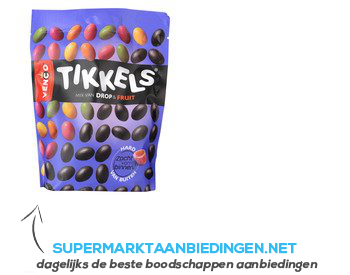 Venco Tikkels drop-fruit aanbieding