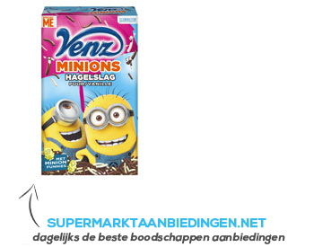 Venz Minions hagelslag aanbieding