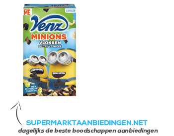 Venz Minions vlokken aanbieding