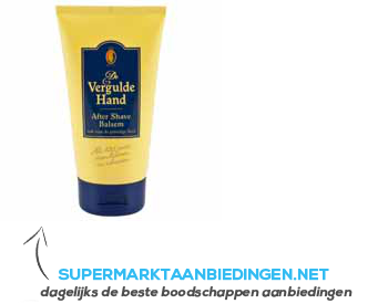 Vergulde Hand Aftershave balsem aanbieding