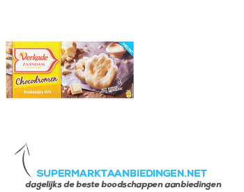 Verkade Chocodromen krokantjes wit aanbieding