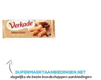 Verkade Mokka sticks aanbieding