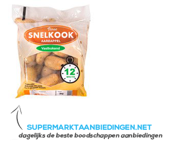 Verse snelkook aardappelen vastkokend aanbieding