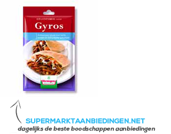 Verstegen Kruidenmix gyros aanbieding