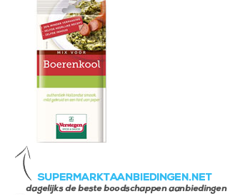 Verstegen Mix voor boerenkool aanbieding