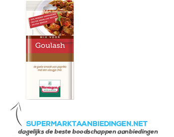 Verstegen Mix voor goulash aanbieding