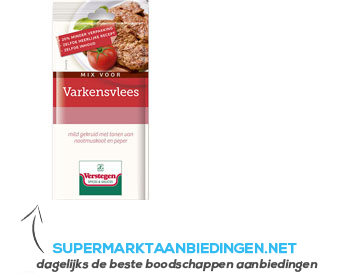 Verstegen Mix voor varkensvlees aanbieding