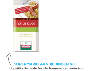 Verstegen Mix voor zuurkool aanbieding