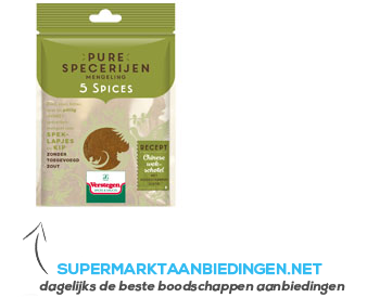 Verstegen Pure specerijen mengeling 5 kruiden aanbieding