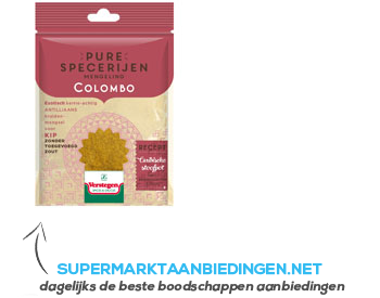 Verstegen Pure specerijen mengeling Colombo aanbieding