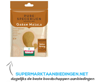 Verstegen Pure specerijen mengeling garam masala aanbieding