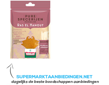 Verstegen Pure specerijen mengeling ras el hanout aanbieding