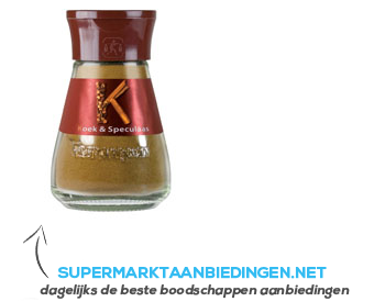 Verstegen Strooier koek & speculaas aanbieding