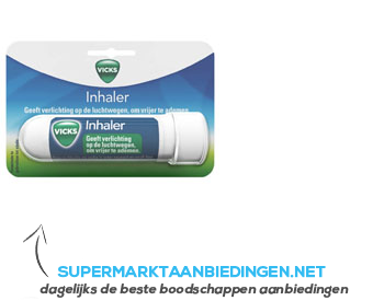 Vicks Inhaler aanbieding