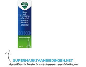 Vicks Sinex neusspray met doseerpomp aanbieding