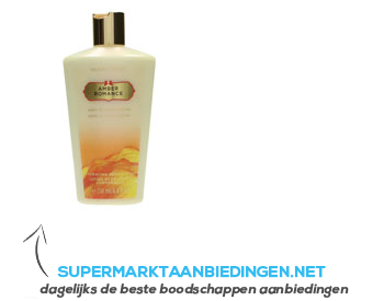 Victoria’s Secret Amber romance bodylotion aanbieding