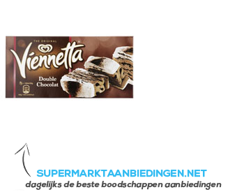 Viennetta Double chocolat aanbieding