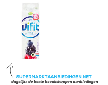 Vifit Drinkyoghurt bosvruchten aanbieding