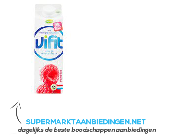 Vifit Drinkyoghurt framboos aanbieding