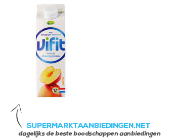 Vifit Drinkyoghurt perzik aanbieding