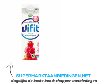 Vifit Drinkyoghurt rode vruchten aanbieding