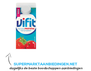 Vifit Proteïne aardbei-rode bes aanbieding