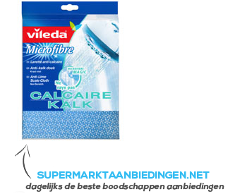 Vileda Microfibre kalk aanbieding