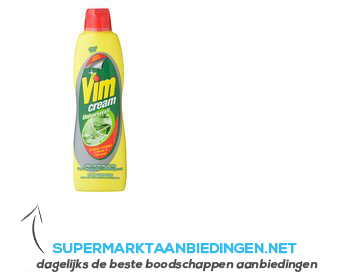 Vim Micro Cream lime aanbieding