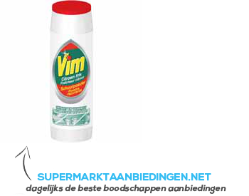 Vim Schuurpoeder citroenfris aanbieding