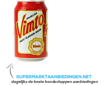 Vimto Red fruit soda aanbieding