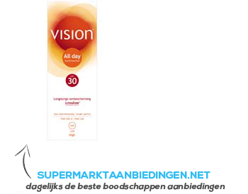 Vision Sun high SPF 30 aanbieding