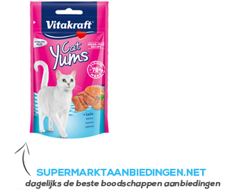 Vitakraft Cat yums salmon aanbieding