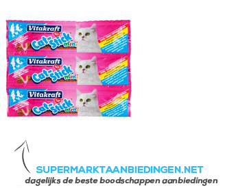 Vitakraft Catsticks mini zalm-forel aanbieding