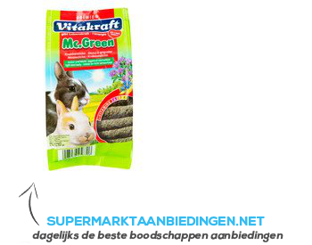 Vitakraft Mc. Green knabbelsticks konijn aanbieding