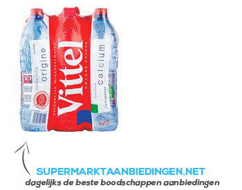 Vittel Mineraalwater aanbieding