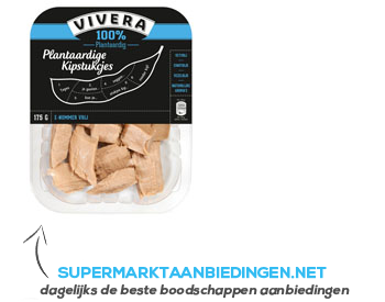 Vivera Plantaardige kipstukjes aanbieding