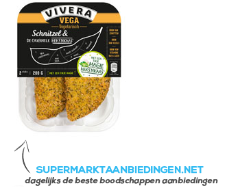 Vivera Schnitzel heks'nkaas aanbieding