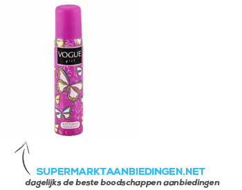 Vogue Butterfly deospray aanbieding