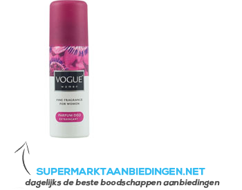 Vogue Women extravagant mini deo aanbieding