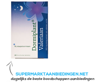 VSM Dormiplant valeriaan tabletten aanbieding