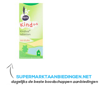 VSM Kind kindival tabletten aanbieding