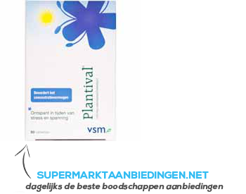VSM Plantival tabletten aanbieding