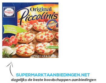 Wagner Original piccolini's mozzarella aanbieding