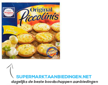 Wagner Piccolinis 3 formaggi aanbieding