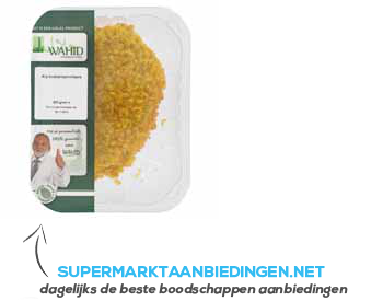 Wahid Kipkrokantschnitzel aanbieding