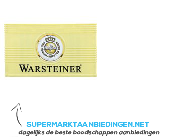 Warsteiner Pilsener aanbieding